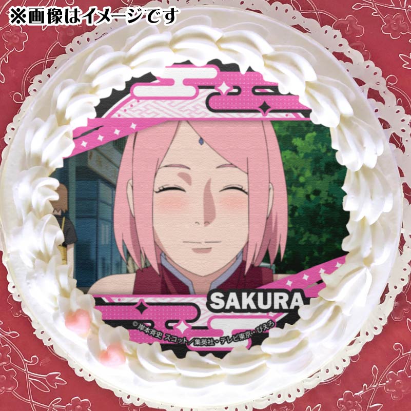 NARUTO BORUTO うちはサクラ 和紙缶バッジ 切り絵シリーズ ☆新商品 切り絵シリーズにNARUTOが登場 ！ 忍たちを日本の伝統的な