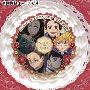 鬼滅の刃　プリロール　缶バッジ　集合絵 公式】鬼滅の刃 ケーキ・マカロン・カップケーキ【PRIROLL