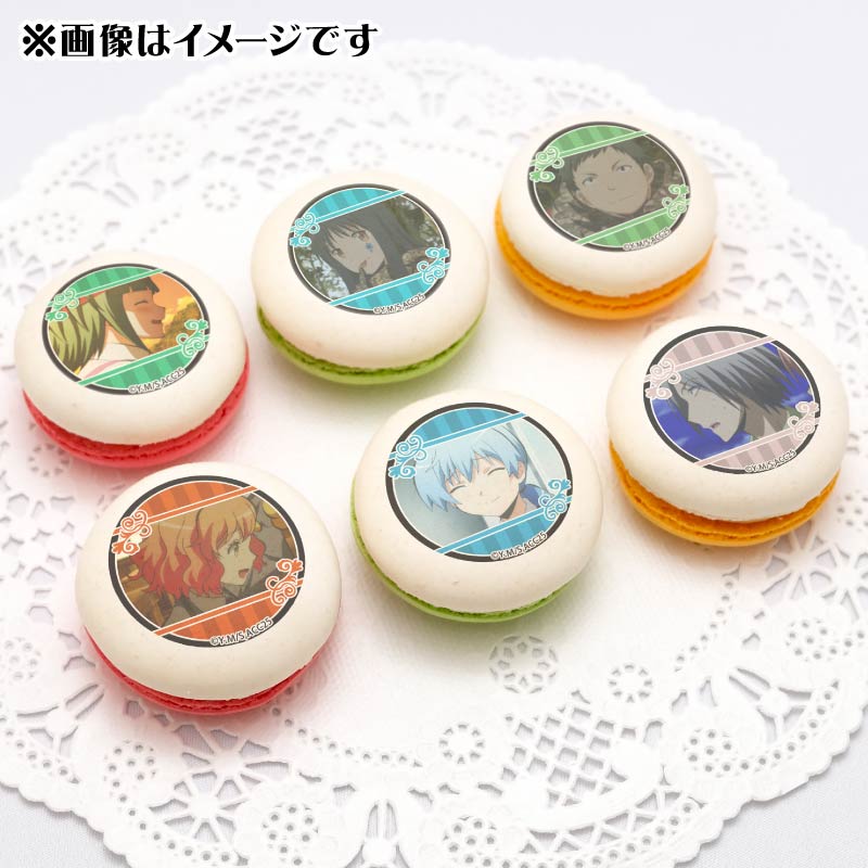 暗殺教室 KARATZ 潮田渚 茅野カエデ 缶バッジ プリマカロン6個セット（茅野カエデ＆神崎有希子＆木村正義＆倉橋陽