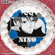ACCA13区監察課　バレンタインケーキ　特典缶バッジ　ジーン　ニーノ 公式】ACCA13区監察課 ケーキ・マカロン・カップケーキ【PRIROLL