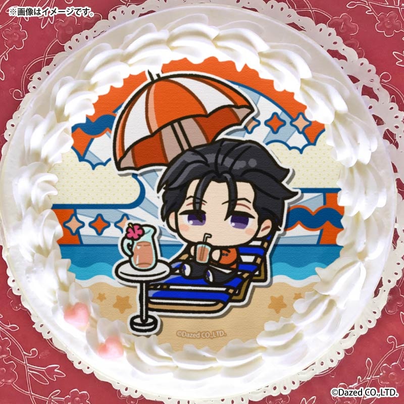 サマーデザインプリケーキ（伊藤 ふみや）【特典缶バッジ付き