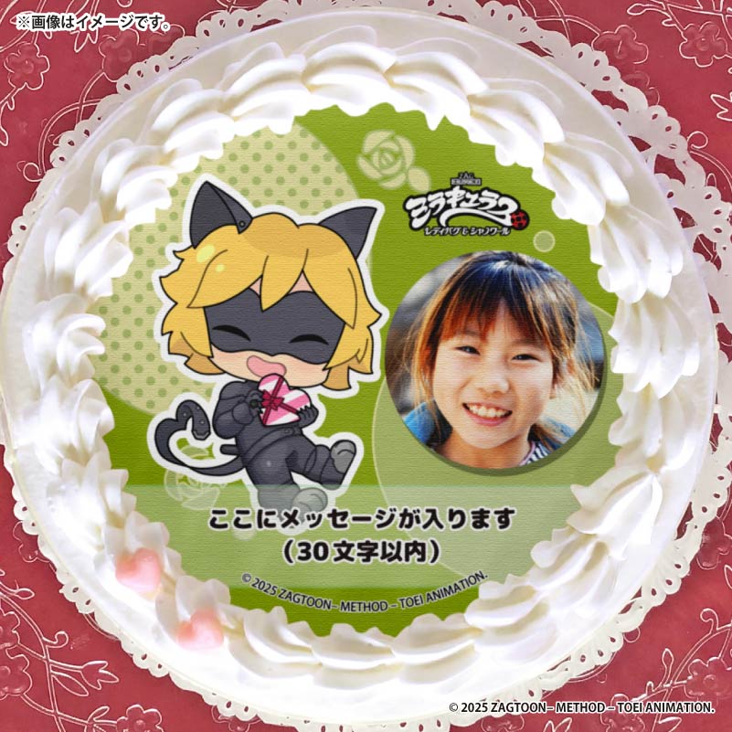 写真メッセージ入り】プリケーキ2025第1弾（シャノワール（ミニキャラ