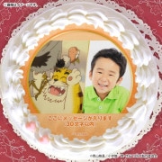 【写真メッセージ入り】プリケーキ（カゲトラ&庄之介(第2弾)）【特典缶バッジ付き】[真・侍伝YAIBA]|真・侍伝YAIBA|アニメ・マンガ・ゲーム