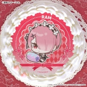 【新品未開封】Re:ゼロから始める異世界生活 プリロール特典 非売品缶バッジ 公式】Re:ゼロから始める異世界生活 ケーキ・マカロン・カップ