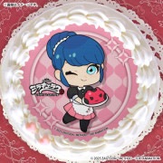 ミラキュラス レディバグ＆シャノワール 缶バッジ プリロール sweets バレンタインプリケーキ2025（レディバグ＆シャノワール