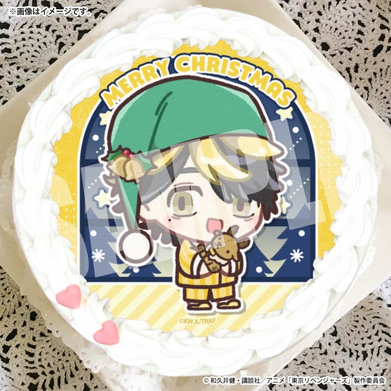 Xmasプリケーキ2025（羽宮一虎(描きおこし)）【特典缶バッジ付き