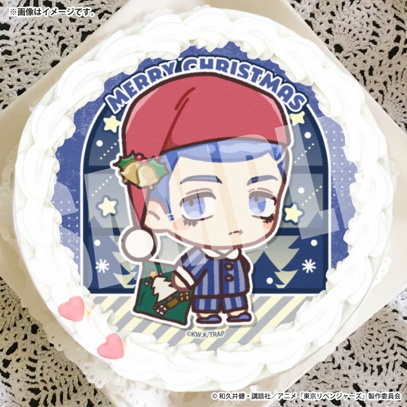 やなぎ様　東京リベンジャーズ　瓦カフェ　クリスマス　缶バッジ　場地圭介 東京リベンジャーズ 瓦カフェ クリスマス 缶バッジ 場地圭介