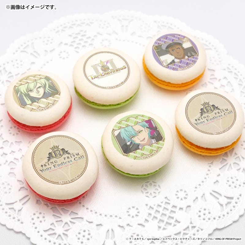 マカロン ジェンティルドンナ 缶バッジ30個 プリマカロン6個セット（如月ルヰ&大和アレクサンダー&高田馬場