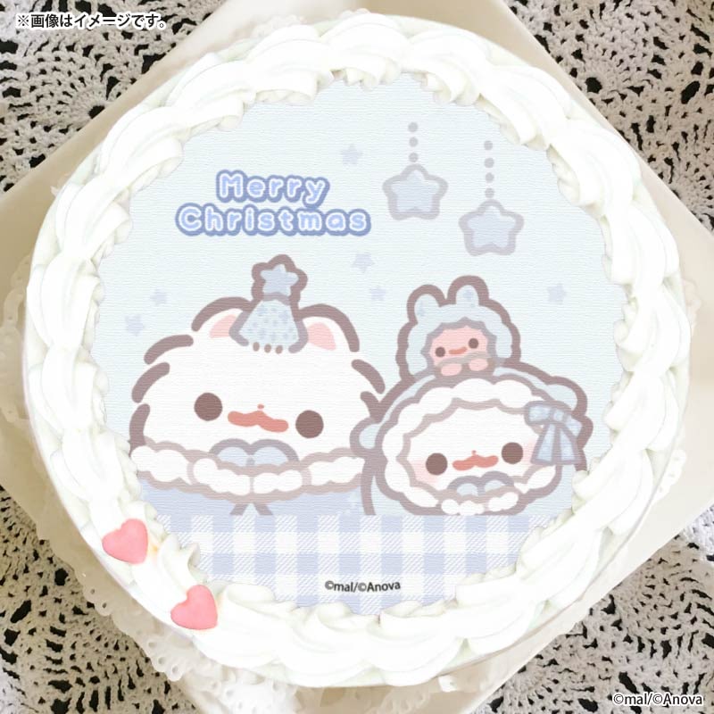 Xmasプリケーキ2025（ブルーデザイン）【特典缶バッジ付き