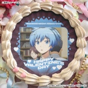 暗殺教室　プリロール　特典　缶バッジ　潮田渚 公式】アニメ「暗殺教室」 ケーキ・マカロン・カップケーキ【PRIROLL