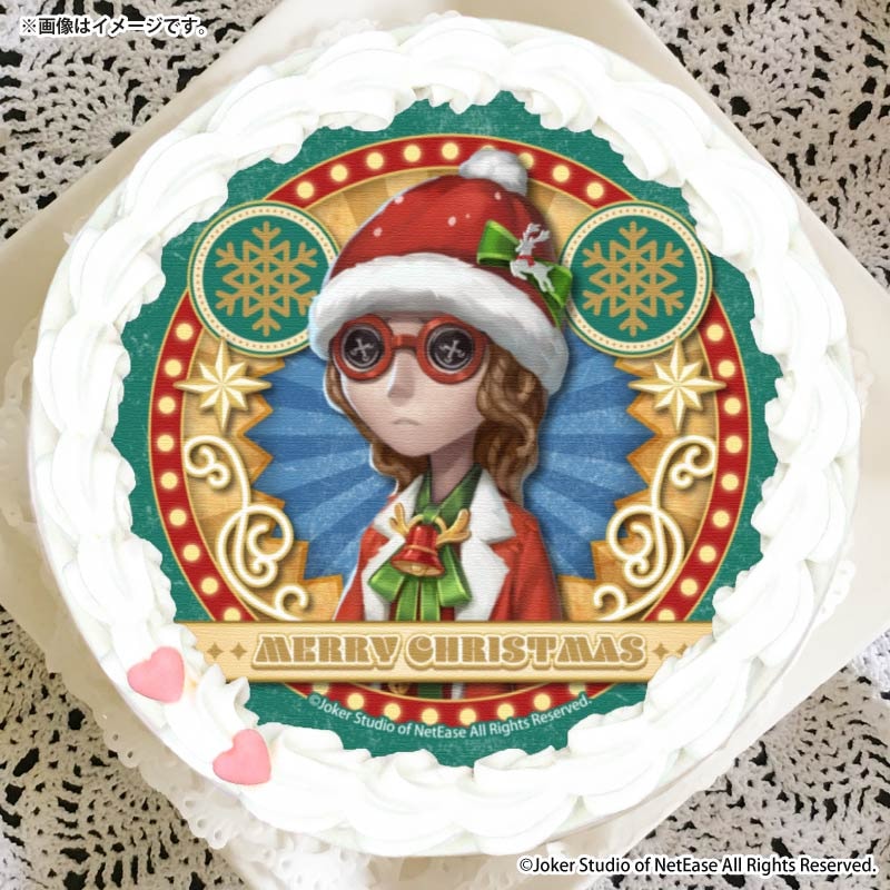 第五人格 クリスマス 缶バッジ 心眼 スイパラ 缶バッジ 画家 2点セット Xmasプリケーキ2025（心眼）【特典缶バッジ付き】[Identity V 第五人格