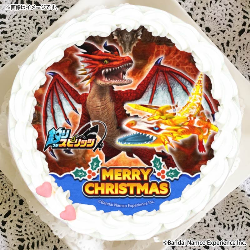 Xmasプリケーキ2025（カイザードラゴン＆ゴールドカイザードラゴン