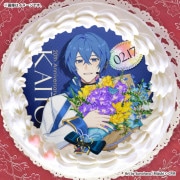 KAITO プリロール 19th Anniversary ケーキ 缶バッジ KAITO プリロール 19th Anniversary 19周年 誕生日 ケーキ 缶バッジ