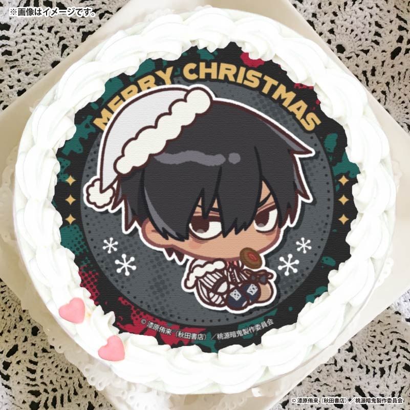 Xmasプリケーキ2025（桃角 桜介(描きおこし)）【特典缶バッジ付き