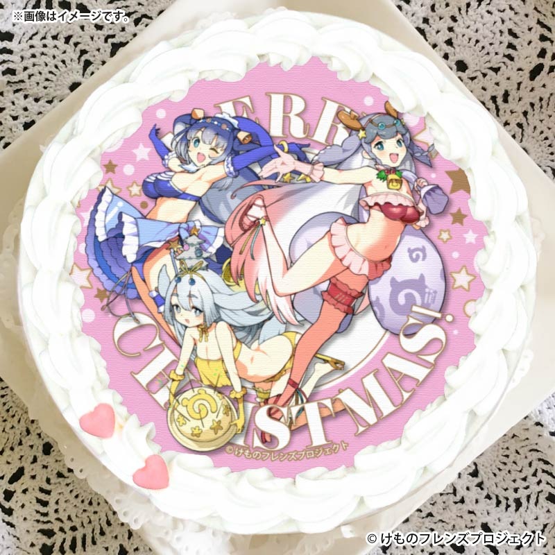 Xmasプリケーキ2025（マナティー＆ジュゴン＆ステラーカイギュウ（2024