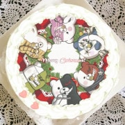 Xmasプリケーキ2023（モノクマ＆モノクマーズ）【特典缶バッジ付き】[ニューダンガンロンパV3]|ダンガンロンパシリーズ|アニメ・マンガ・ゲーム