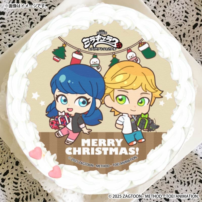 Xmasプリケーキ2025（マリネット＆アドリアン＆ティッキー＆プラッグ