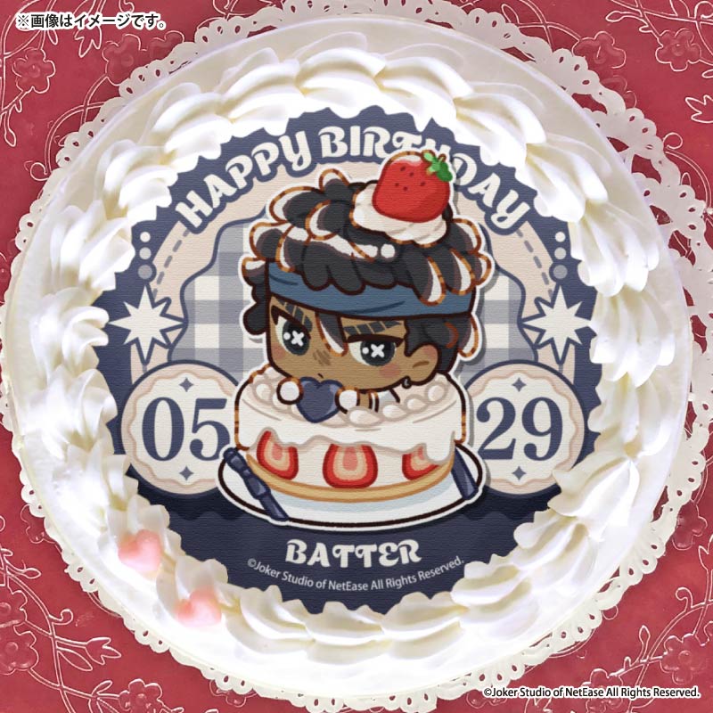 バースデープリケーキ2026（バッツマン）【特典缶バッジ付き 