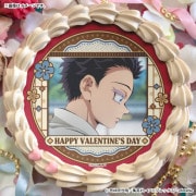 公式】バレンタイン柄 ケーキ・マカロン・カップケーキ【PRIROLL