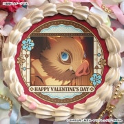 公式】バレンタイン柄 ケーキ・マカロン・カップケーキ【PRIROLL