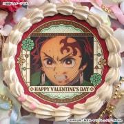 公式】バレンタイン柄 ケーキ・マカロン・カップケーキ【PRIROLL