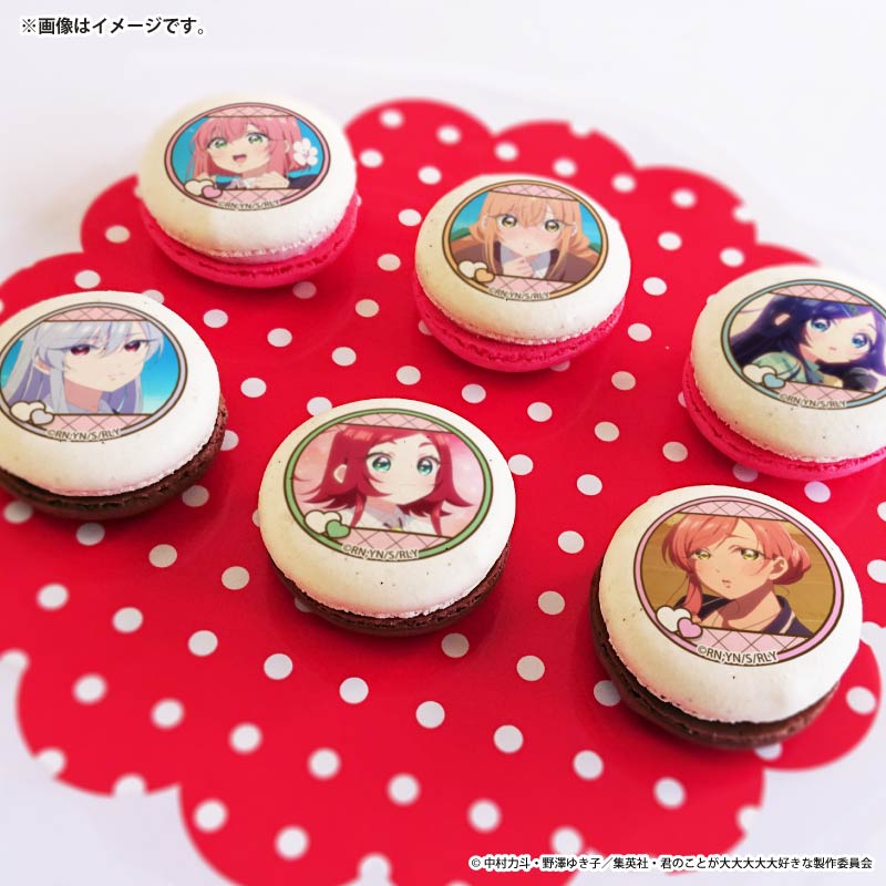 バレンタインプリマカロン6個セット2026（羽香里＆唐音＆静＆凪乃＆楠