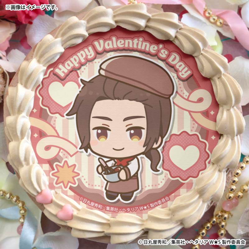 バレンタインプリケーキ2026（中国）【特典缶バッジ付き