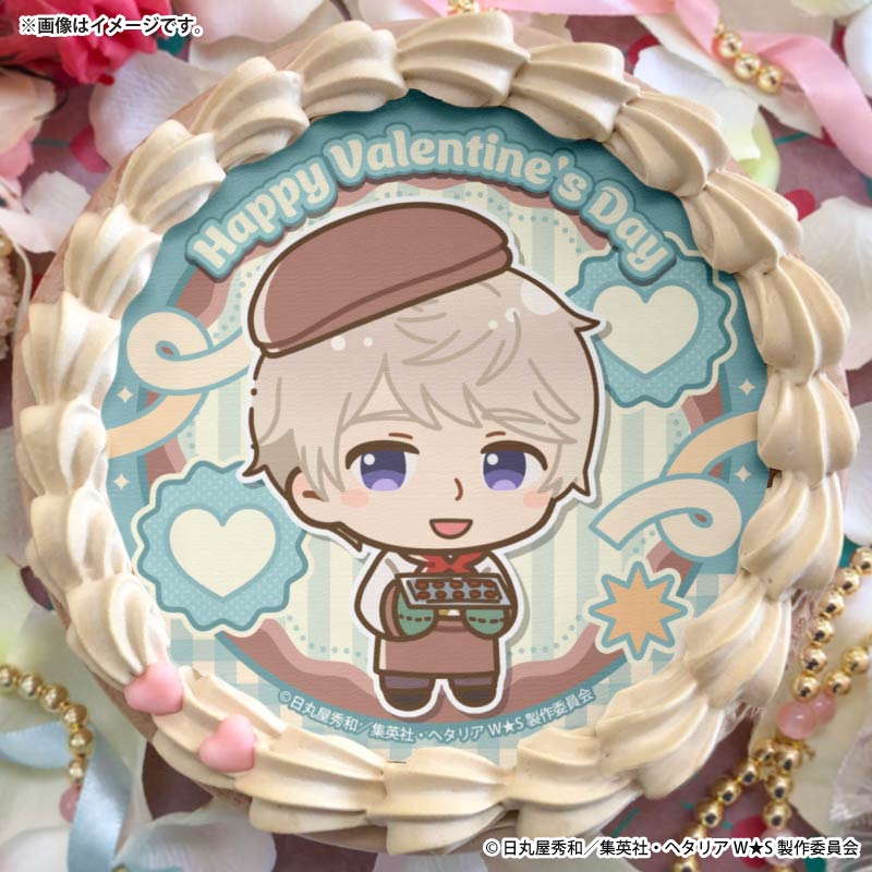 ヘタリア きゃらっぷバルーン 【ロシア】デカンバッジ 15cm 非売品 バレンタインプリケーキ2026（ロシア）【特典缶バッジ付き】[ヘタリア