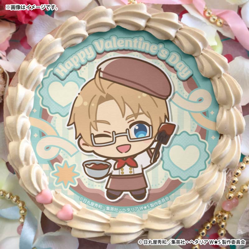 バレンタインプリケーキ2026（アメリカ）【特典缶バッジ付き