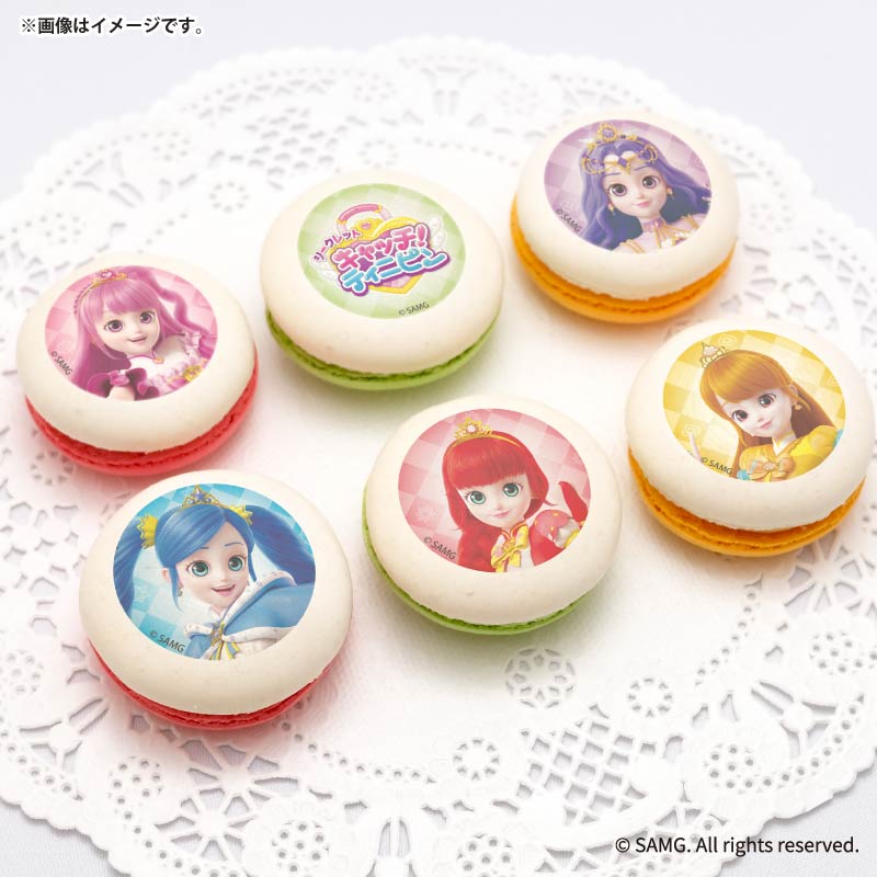 プリマカロン6個セット（プリンセス集合）【特典缶バッジ付き