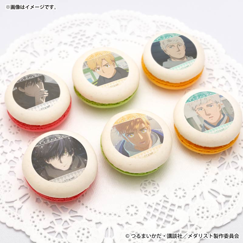 プリマカロン6個セット（明浦路 司＆夜鷹 純＆鴗鳥慎一郎）【特典缶