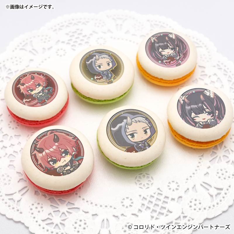 プリマカロン6個セット2026（帝アキラ＆駒沢雷/VR＆駒沢乃依/VR(描き