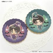 進撃の巨人 プリロール 特典缶バッジ リヴァイ兵長 エレン 公式】進撃