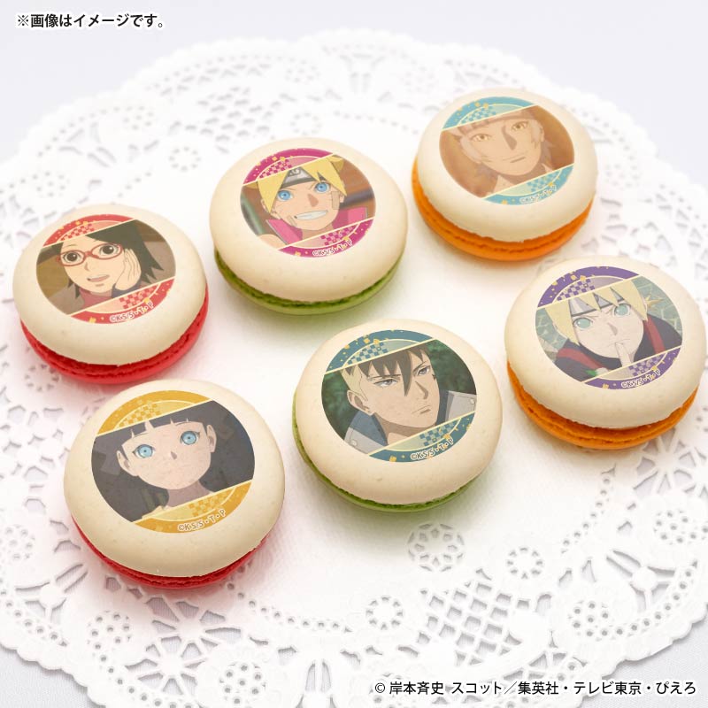 プリロール　プリマカロン　鬼滅の刃　我妻善逸ハート缶バッジ プリマカロン6個セット2026（うずまきボルト&うちはサラダ&ミツキ