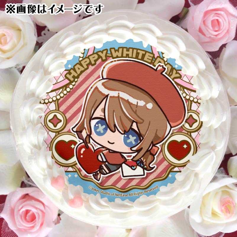 第五人格 プリロール缶バッジ 画家 ホワイトデープリケーキ2025（画家）【特典缶バッジ付き】[Identity V