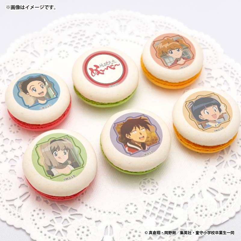 プリマカロン6個セット（立野 広＆稲葉 郷子＆細川 美樹＆木村 克也