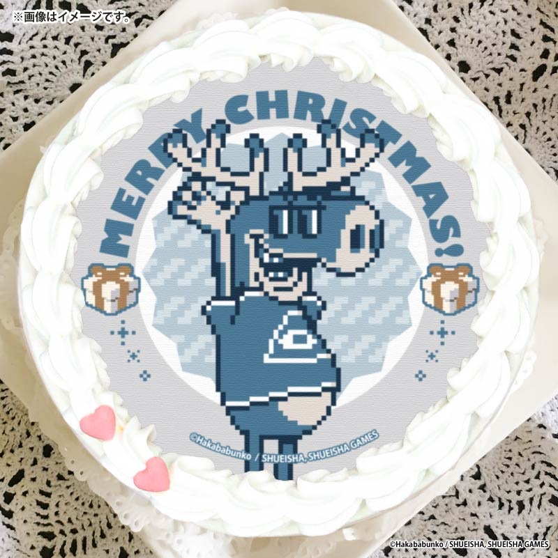 都市伝説解体センター　カフェ　ノベルティ　後半　コンプリート　トシカイ Xmasプリケーキ2025（トシカイくん）【特典缶バッジ付き】[都市伝説