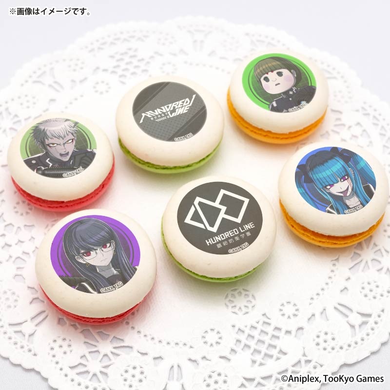 プリマカロン6個セット（厄師寺猛丸＆銀崎晶馬＆雫原比留子＆飴