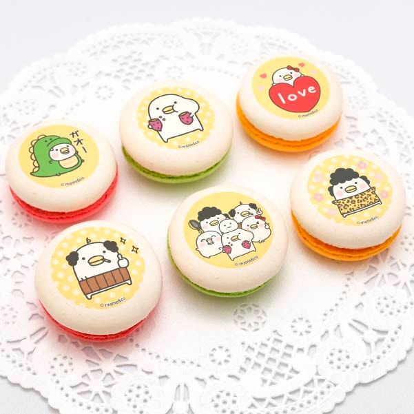 プリマカロン6個セット（A柄）【特典缶バッジ付き】[うるせぇトリ