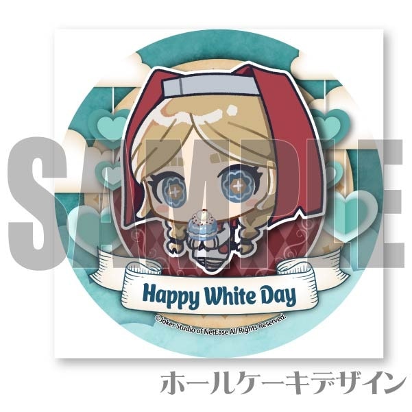 ACCA13区監察課　2024 定番柄　ケーキ特典　缶バッジ　ジーン　18点 公式】ACCA13区監察課 ケーキ・マカロン・カップケーキ【PRIROLL