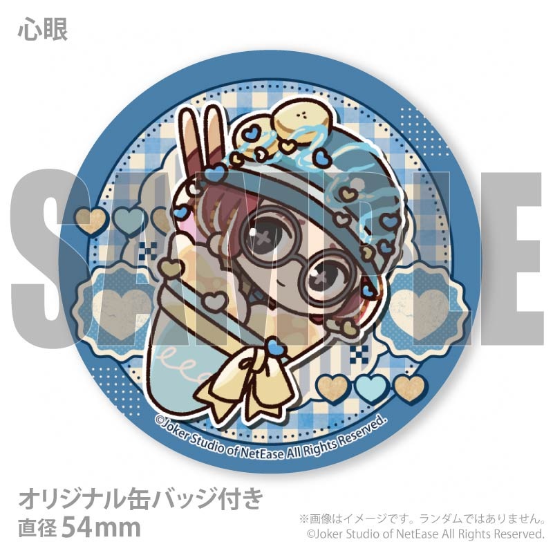 第五人格　心眼　イライ・クラーク　スクエア缶バッジ　激レア ホワイトデープリケーキ2026（心眼）【特典缶バッジ付き】[Identity V