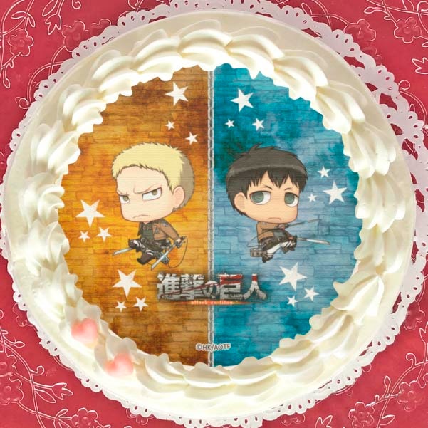 プリケーキ（ライナー＆ベルトルト）【特典缶バッジ付き】[進撃の巨人