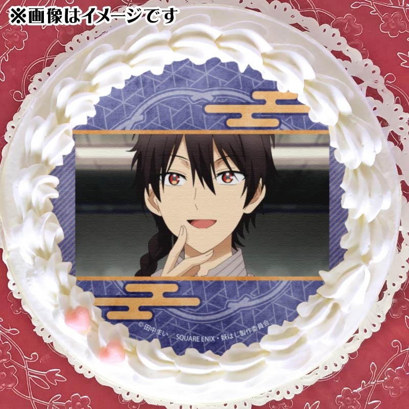 幽☆遊☆白書　クリスマス　プリロール　特典　缶バッジ　非売品　希少 2019 10周年記念プリケーキ（新月渚）【特典缶バッジ付き】[絶対絶望