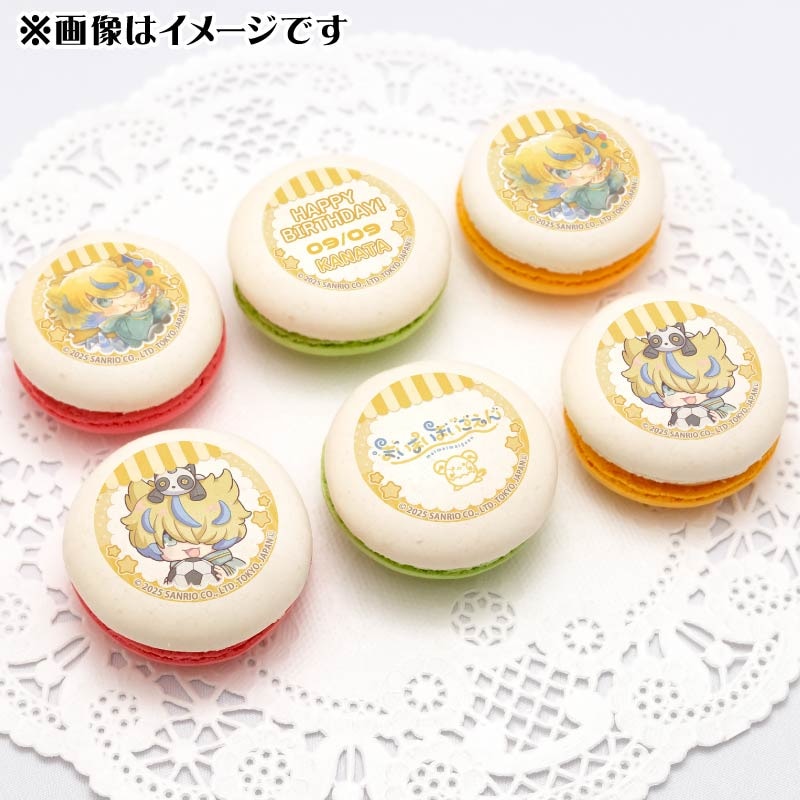 まいまいまいごえん カナタ 缶バッジ48個セット バースデープリマカロン6個セット2025（カナタ）【特典缶バッジ付き