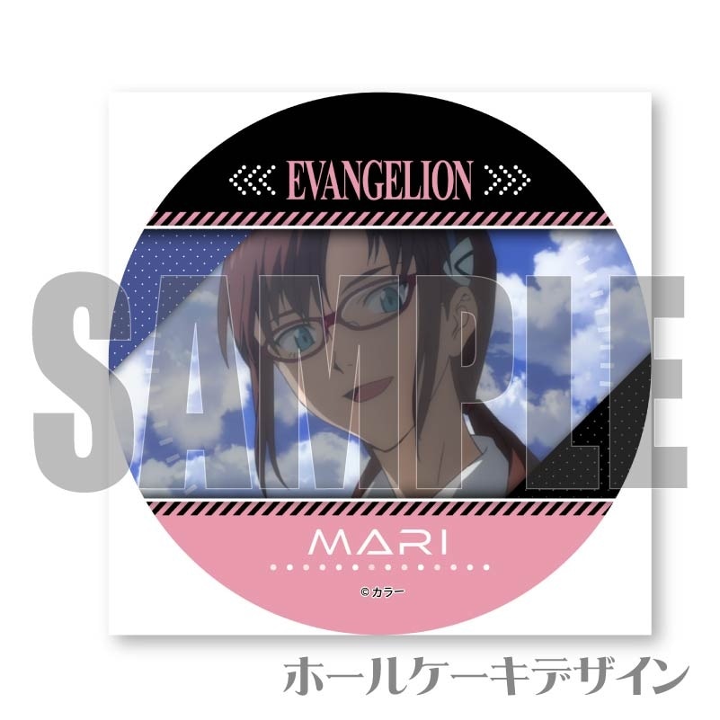 PRIROLL プリロール 缶バッジ クリスマス マリ エヴァ 非売品 匿名配送 写真メッセージ入り】プリケーキ（真希波・マリ・イラストリアス