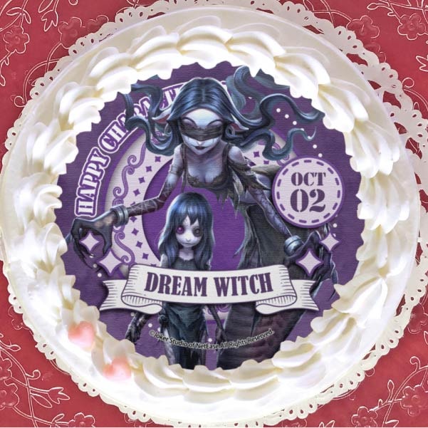 第五人格 夢の魔女 記念日 缶バッジ 誕生日 記念日プリケーキ2024（夢の魔女）【特典缶バッジ付き】[Identity V 第