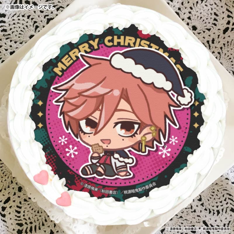 Xmasプリケーキ2025（花魁坂 京夜(描きおこし)）【特典缶バッジ付き