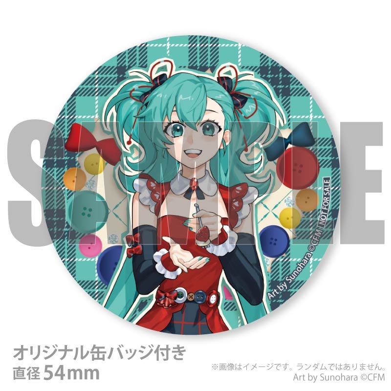 Xmasプリケーキ2025（初音ミクA柄）【特典缶バッジ付き】[ピアプロ