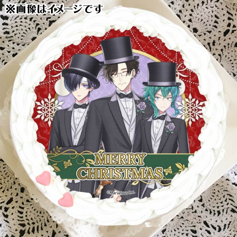 千銃士:Rhodoknight Xmasプリケーキ2024 【特典缶バッジ付き