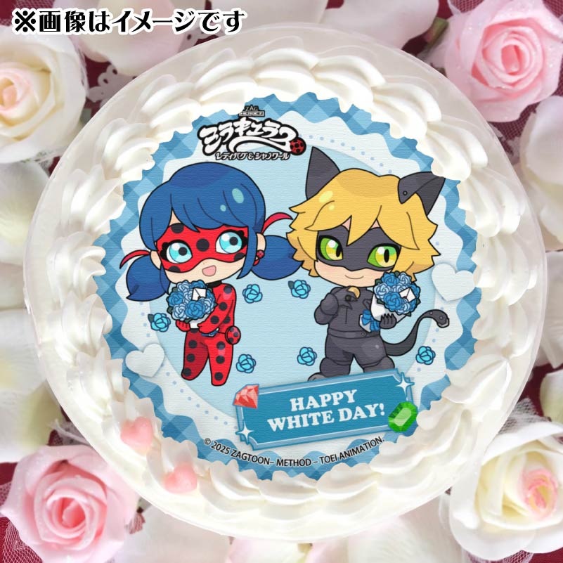 ホワイトデープリケーキ2025（レディバグ＆シャノワール（描きおこし